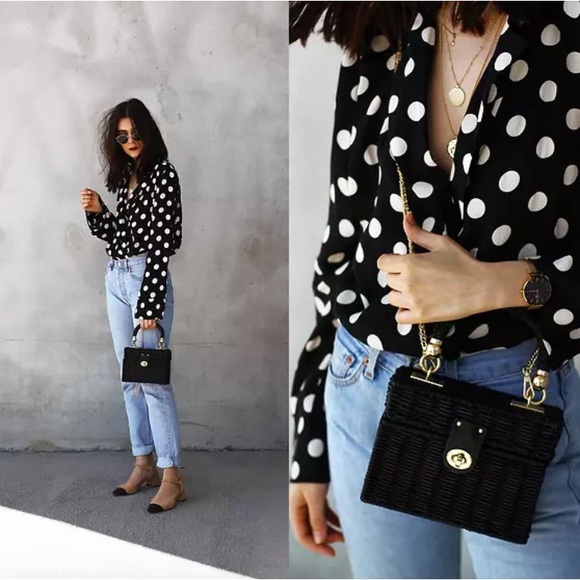 Zara blogger fav polka dot boydsuit - Picture 7 of 8
